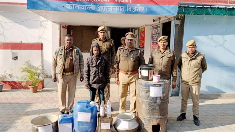 अवैध शराब के विरूद्ध कार्यवाही
