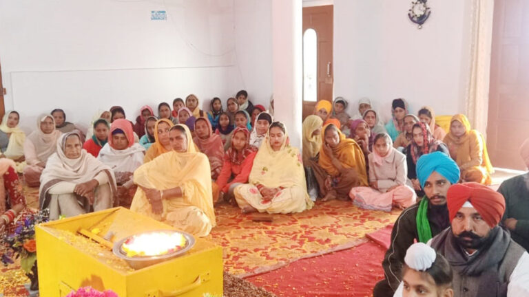 गुरू तेग बहादुर जी का शहीदी दिवस मनाया गया