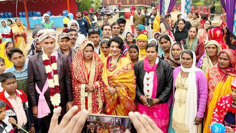 आभा सिंह ने कराया निर्धन कन्या का विवाह