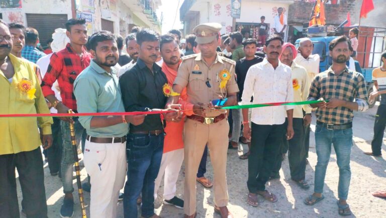 गत वर्षाे की भांति इस वर्ष भी धूमधाम से देवी काली माता की निकाली गई शोभायात्रा