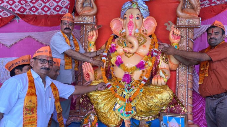 विभिन्न मंदिरों एवं सार्वजनिक स्थानों पर आयोजित हुई गणेश चतुर्थी