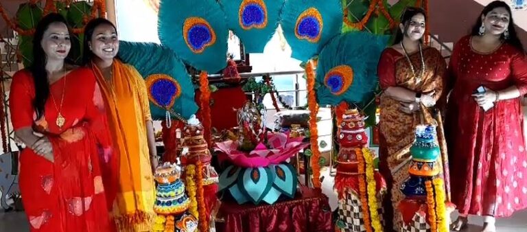 आधारशिला द स्कूल में भगवान श्री कृष्ण का छठी उत्सव बड़े हर्षोल्लास से मनाया गया